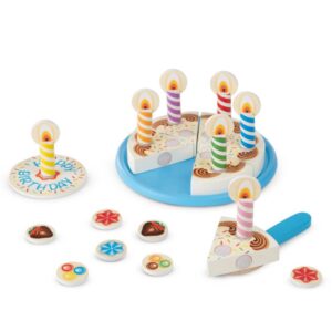 Melissa & Doug – Дървен комплект – Направи празнична сметанова торта - Technomani