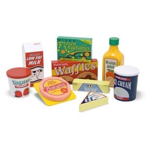 Melissa & Doug – Дървен комплект – Хранителни продукти за хладилник Melissa & Doug – Дървен комплект – Хранителни продукти за хладилник - Technomani