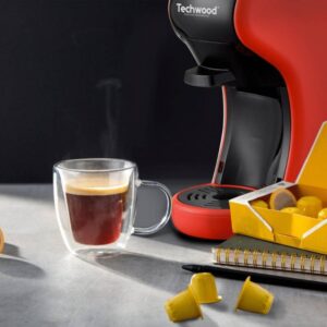 Кафемашина за 2 вида капсули Techwood TCA-19, Dolce Gusto и Nespresso,19 бара, 1450W - Technomani