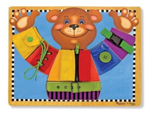 Melissa & Doug – Дървен борд за основни умения – Мече Melissa & Doug – Дървен борд за основни умения – Мече - Technomani