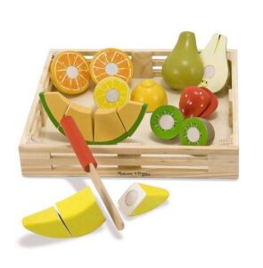 Melissa & Doug – Дървен комплект за рязане – Плодове - Technomani