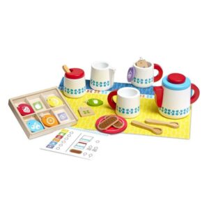 Melissa & Doug – Дървен сервиз за чай  - Technomani