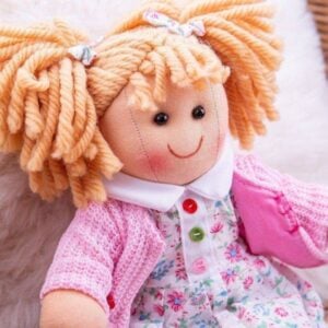 Bigjigs – Детска кукла – Попи – 25 см - Technomani