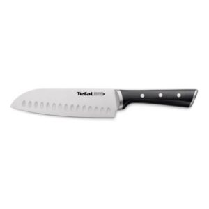 Готварски нож Tefal K2320614 Ice Force Готварски нож Tefal K2320614 Ice Force, 18 см, Неръждаема стомана, Сребрист/Черен - Technomani