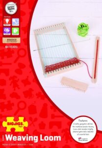 Bigjigs – Дървено тъкачно станче Bigjigs – Дървено тъкачно станче - Technomani