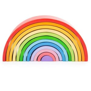 Bigjigs – Дървена играчка за сортиране – Дъга – Голяма Bigjigs – Дървена играчка за сортиране – Дъга – Голяма - Technomani