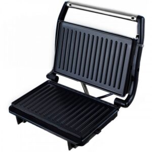 Сандвич тостер Rosberg R51442F Сандвич тостер Rosberg R51442F, 800W, За 2 тоста, Незалепващи плочи, Инокс/черен - Technomani