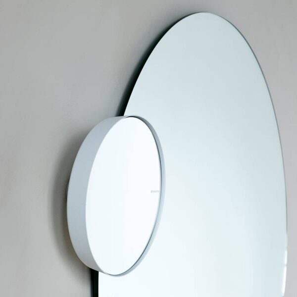 Огледало за стена Brabantia MindSet Mineral Fresh White - Technomani