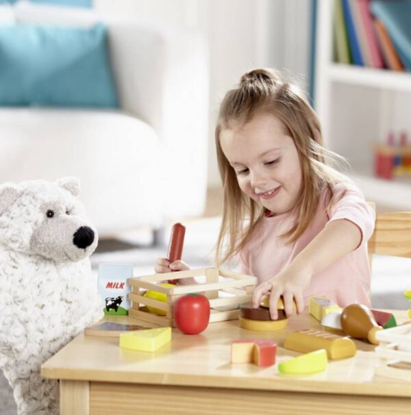 Melissa & Doug – Дървен комплект – Хранителните продукти - Technomani