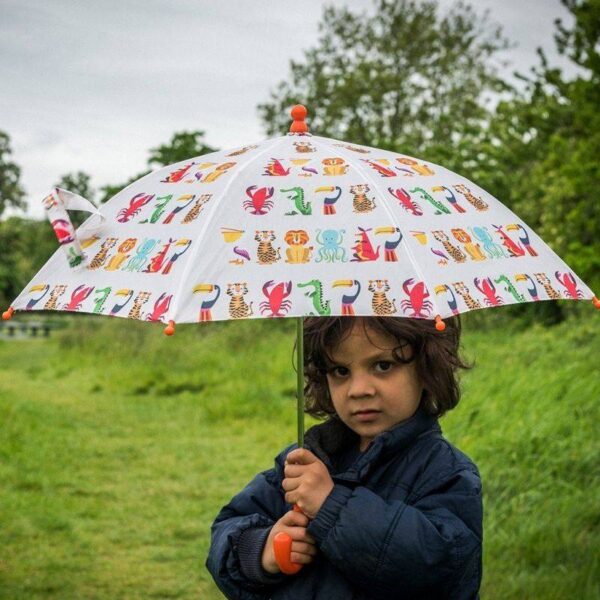 Rex London – Детски чадър – Цветни създания - Technomani