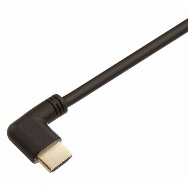 HDMI кабел Tesla TC-A-2.0Z2.0, 90-180 градуса, 4К, 60 Hz, Дължина 2 метра, HDR, Еthernet, Черен - Technomani
