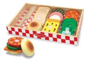 Melissa & Doug – Дървен комплект – Направи си сандвичи - Technomani