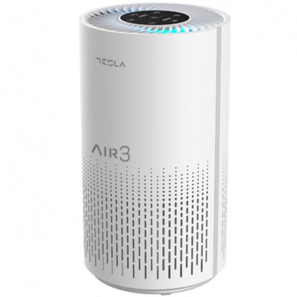 Пречиствател на въздух Tesla Тара Lite 3, 30W, HEPA филтър, Таймер, До 12 м2, Бял - Technomani