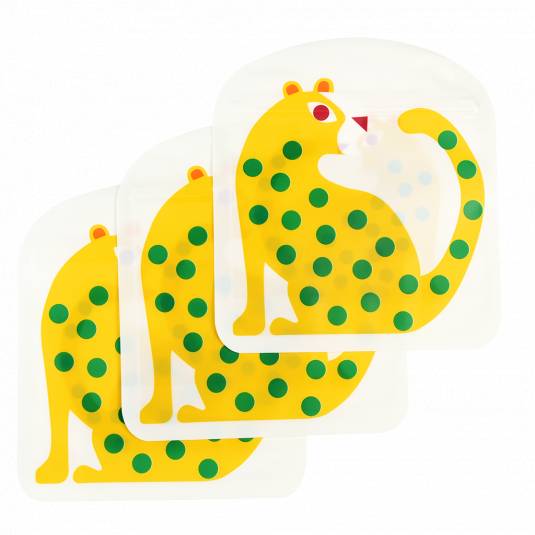 Rex London – Комплект пликове за закуска – Леопардови - Technomani