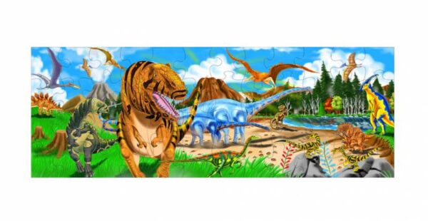 Melissa & Doug – Пъзел за под – Динозаври – 48 части  - Technomani