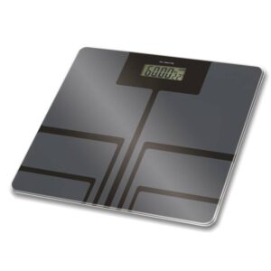 Кантар Rosberg R51650E, 180 кг, Дигитален, LCD дисплей, Сребрист - Technomani