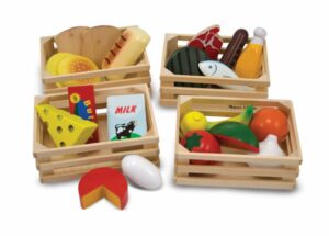Melissa & Doug – Дървен комплект – Хранителните продукти - Technomani