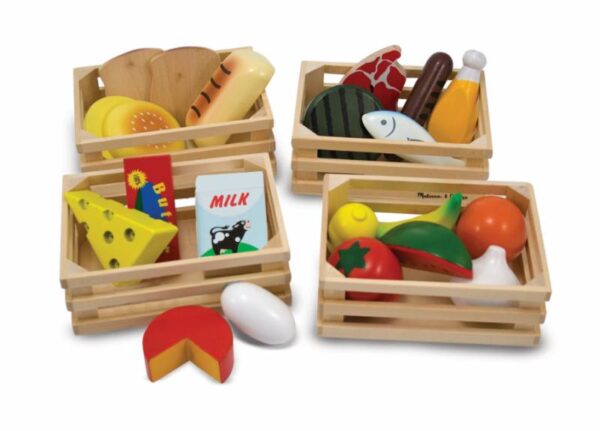 Melissa & Doug – Дървен комплект – Хранителните продукти - Technomani