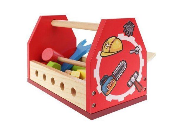 Дървена кутия с инструменти – Малкият майстор - Technomani