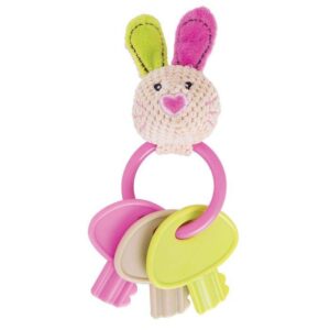Bigjigs – Дрънкалка ключове – Бела Bigjigs – Дрънкалка ключове – Бела - Technomani
