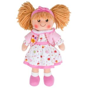 Bigjigs – Мека кукла – Кели – 34 см - Technomani