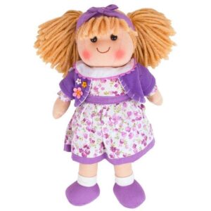 Bigjigs – Мека кукла – Лаура – 34 см - Technomani