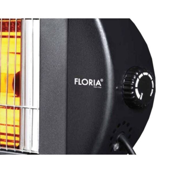 Инфрачервен нагревател Floria ZLN-2243, 2300W, Дължина - 88 см, Външна и вътрешна употрена, Защита, Черен - Technomani