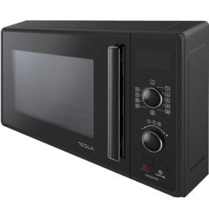 Микровълнова фурна Tesla MW2391MB Микровълнова фурна Tesla MW2391MB, 23 литра, 900W, Грил, Размразяване, Дигитално управление, 5 нива на мощност, Черен - Technomani