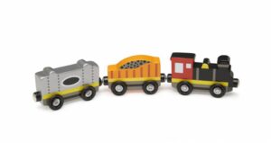 Melissa & Doug – Дървен комплект – Локомотив и вагончета Melissa & Doug – Дървен комплект – Локомотив и вагончета - Technomani