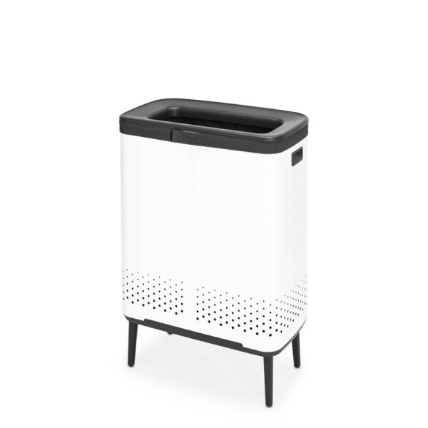 Кош за пране Brabantia Bo 2x45L, White - Technomani