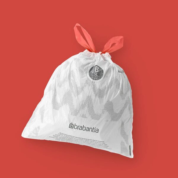 Торба за кош Brabantia PerfectFit Slide/Paper Bin размер B, 5L, 40 броя, пакет - Technomani