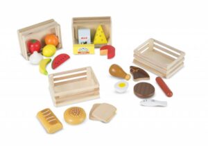 Melissa & Doug – Дървен комплект – Хранителните продукти - Technomani