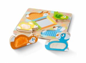 Melissa & Doug – Дървен пъзел за осезание с животни – Докосни и отгатни Melissa & Doug – Дървен пъзел за осезание с животни – Докосни и отгатни - Technomani