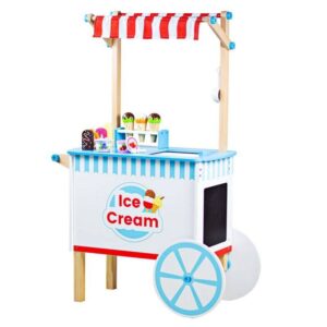 Bigjigs – Дървена количка за сладолед - Technomani