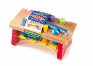 Melissa & Doug – Дървена игра с чукче - Technomani