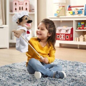 Melissa & Doug – Кукла за ръка за куклен театър – Главен готвач Melissa & Doug – Кукла за ръка за куклен театър – Главен готвач - Technomani