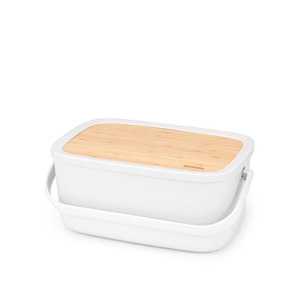 Кутия за хляб Brabantia Nic Light Grey - Technomani