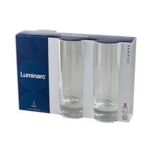 Чаша за вода Luminarc Islande 330ml, 3 броя - Technomani