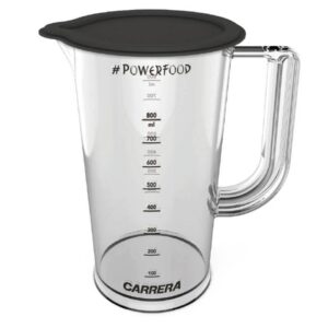 Кана Carrera N554, 800 мл, Топлоустойчива, Мерителна скала, Без BPA, Прозрачен - Technomani