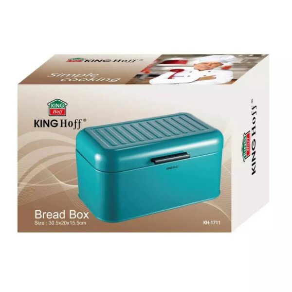 Кутия за хляб Klausberg KH 1711, 30.5x20 см, Стилен дизайн, Tюркоаз - Technomani
