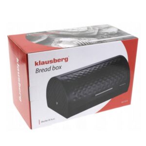 Кутия за хляб Klausberg KB 754, 38 х 28 х 18.5 см, Метал - Technomani
