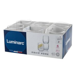 Чаша за вода Luminarc Equip Home 280ml, 6 броя - Technomani