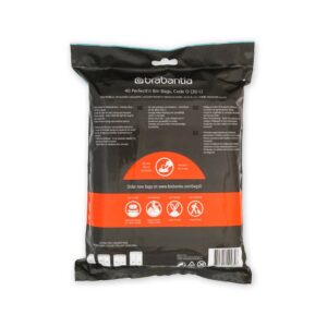 Торба за кош Brabantia PerfectFit FlatBack+/Bo, размер O, 30L, 40 броя, пакет - Technomani