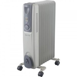 Маслен радиатор Elite EOH-9200 Маслен радиатор Elite EOH-9200, 9 ребра, 3 настройки, 2500W, Сив - Technomani