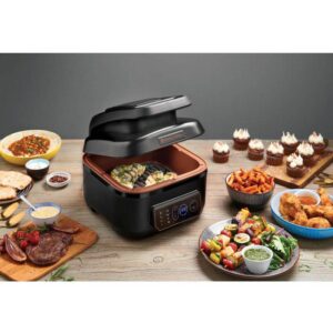 Фритюрник Russell Hobbs SatisFry 26520-56 Фритюрник Russell Hobbs SatisFry 26520-56, 1750 W, 5.5 L, 7 функции за готвене, Черен - Technomani