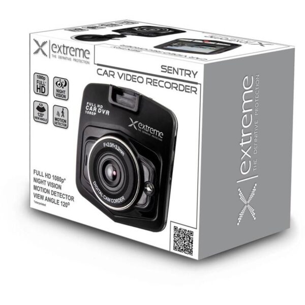 Автомобилна камера Esperanza XDR102, FULL HD 1080p, LCD екран 2.4 inch, USB, Черен - Technomani