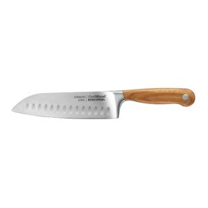 Нож японски Tescoma FeelWood Santoku 17cm - Technomani