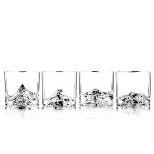 Комплект чаши за уиски LIITON PEAKS 4 броя - Technomani