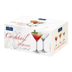 Чаша за мартини Bohemia Royal Martini 210ml Чаша за мартини Bohemia Royal Martini 210ml, 6 броя - Technomani