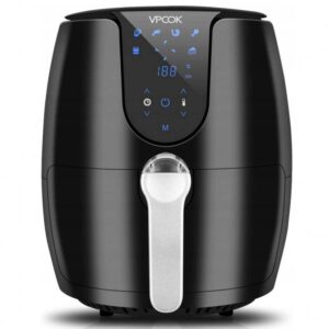 Фритюрник с горещ въздух AirFryer VPCOK LQ-2507B, 1500W, 3.5 L, Таймер, 80-200 C, Черен - Technomani